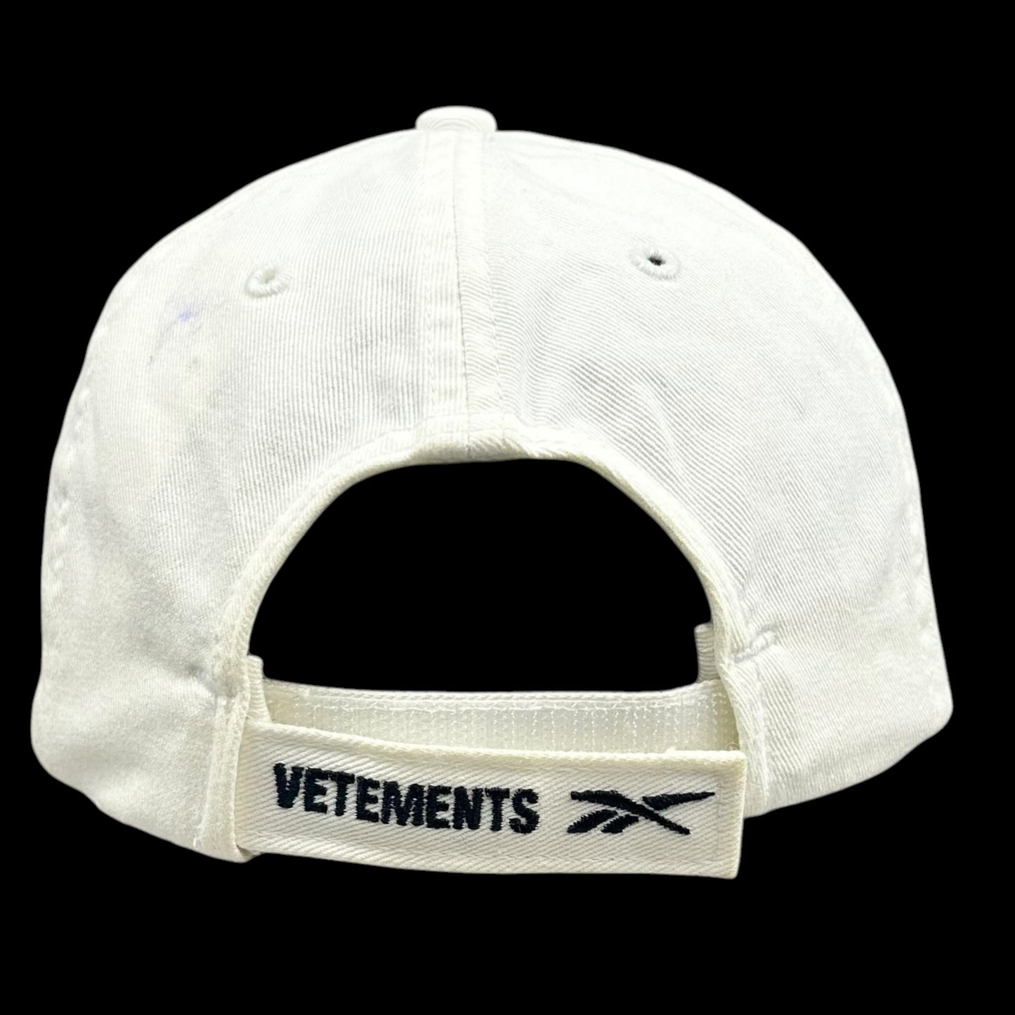 Vetements x Reebok Ring Eyelet White Cap