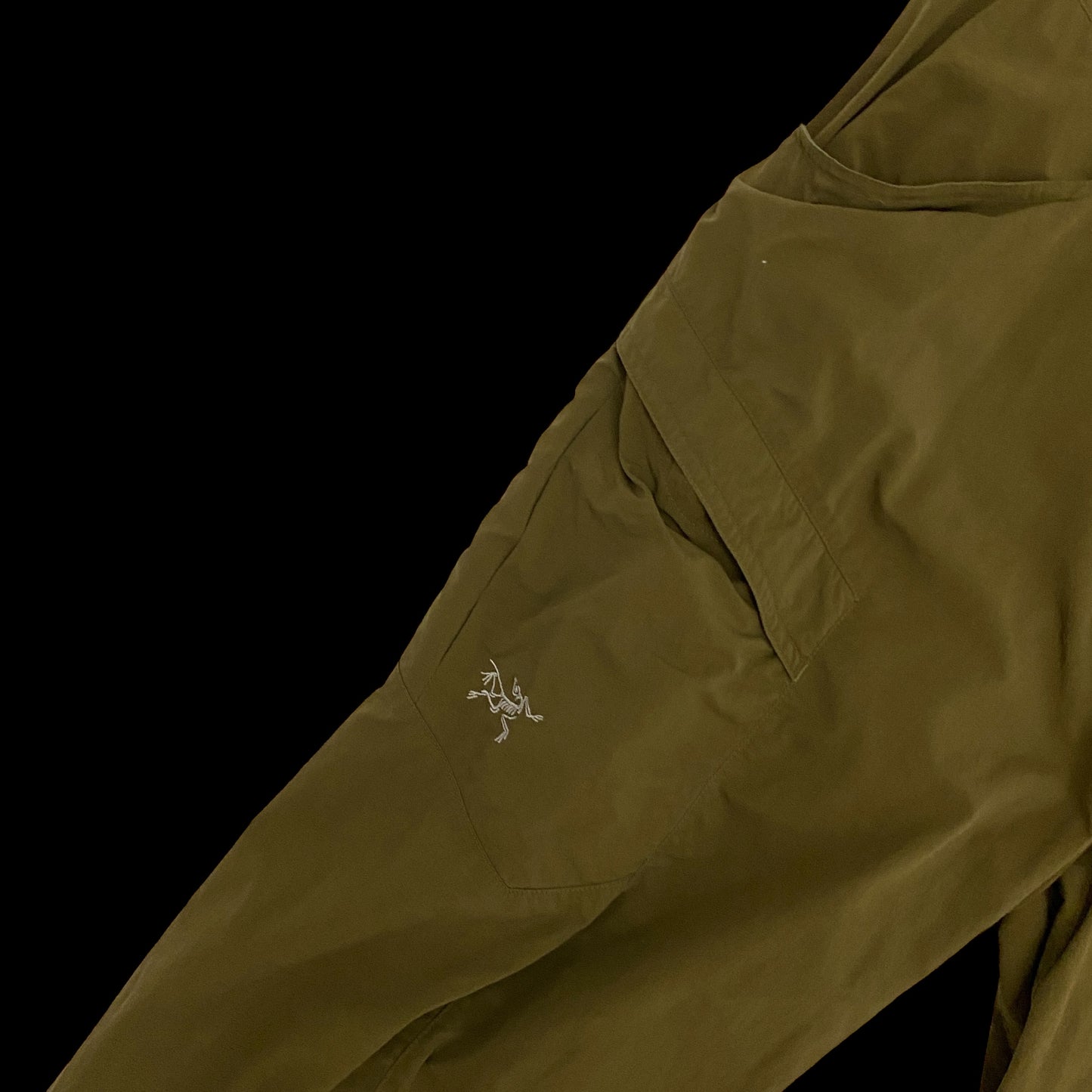 Arc'teryx 2000s Cargo Pants Brown-Green (Size 34”)