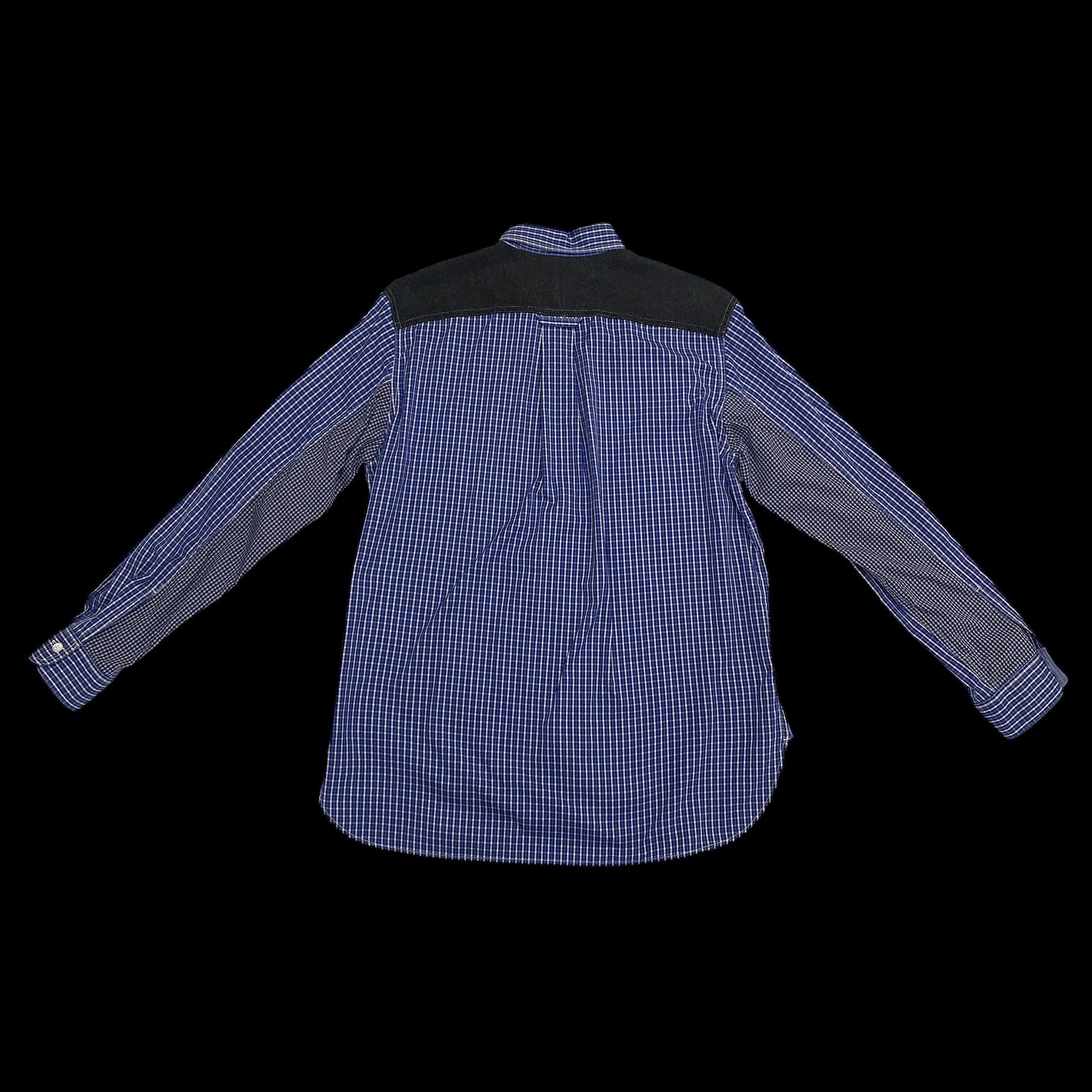 Junya Watanabe MAN Gingham Check Shirt Blue (Fits S-M)