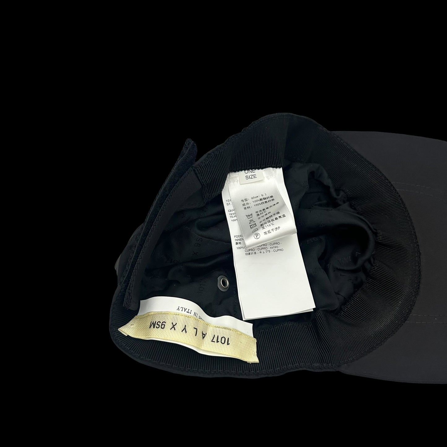 1017 ALYX 9SM Lightercap Panelled Hat