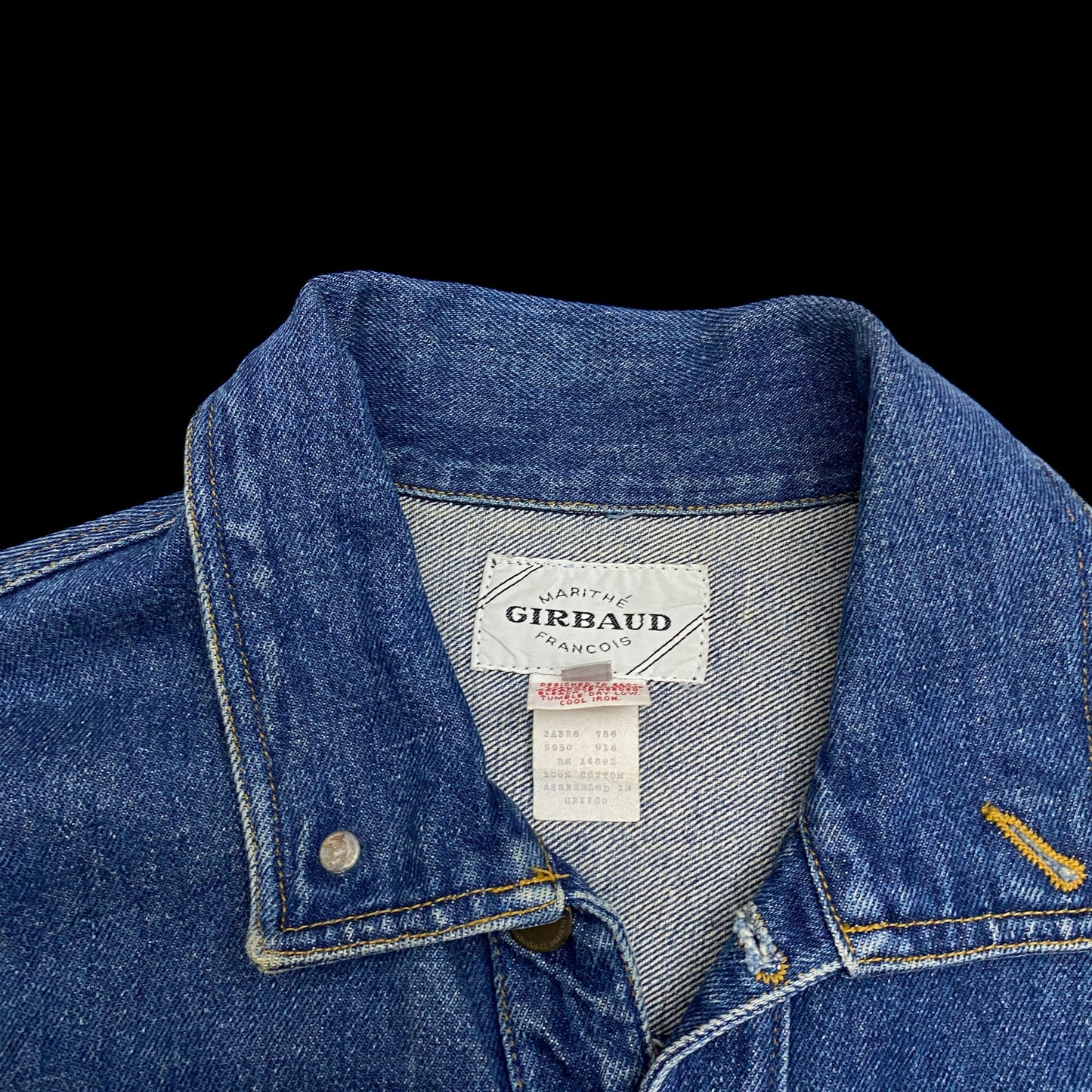 Marithé François Girbaud Vintage Denim Jacket (Size M Womens)