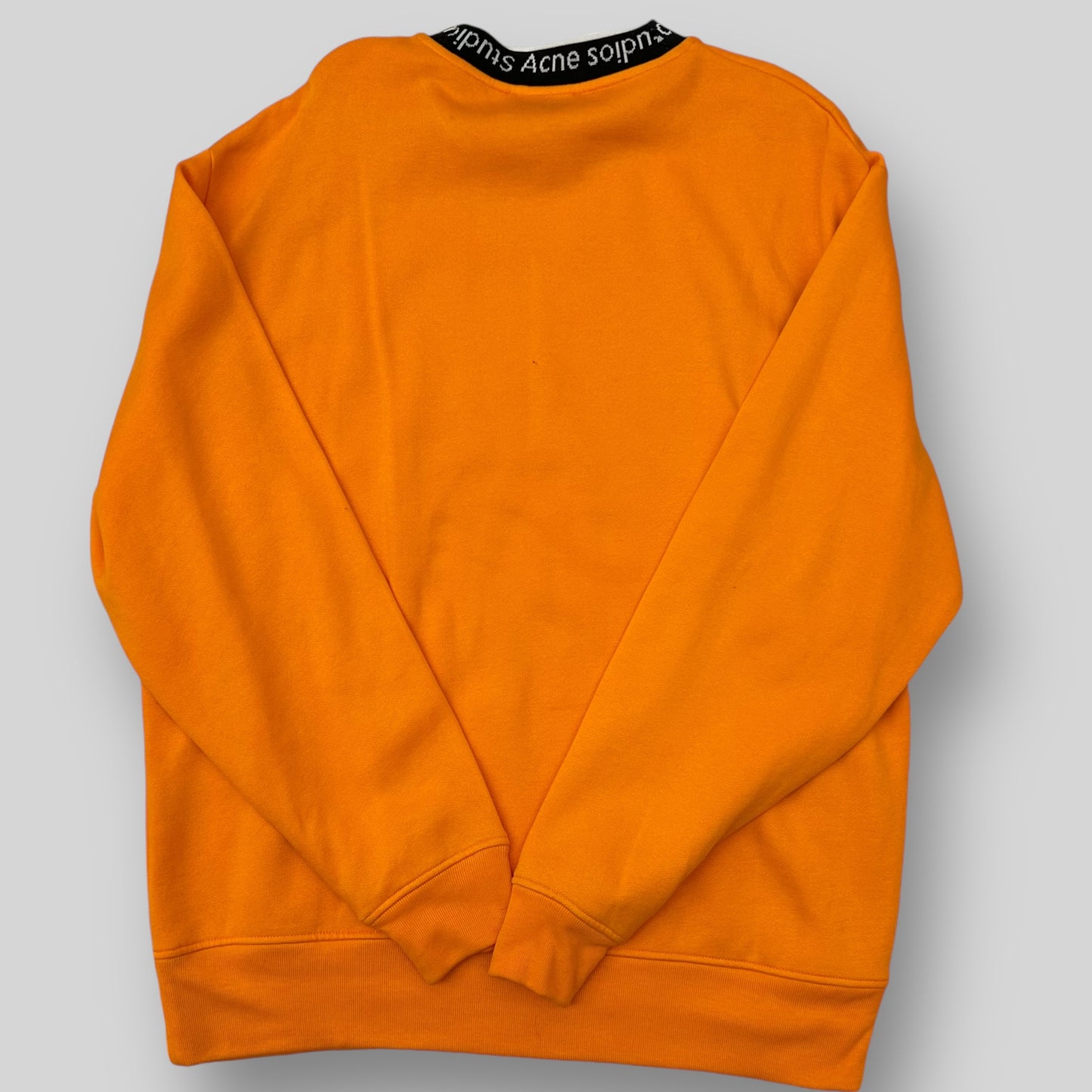 Acne Studios Jacquard Logo Sweater Orange (Fits L-XL)