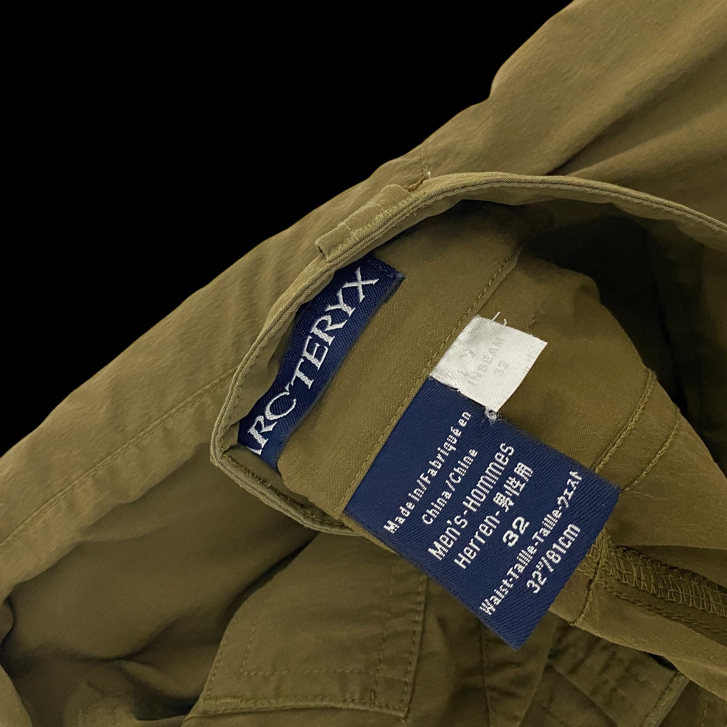 Arc'teryx 2000s Cargo Pants Brown-Green (Size 34”)