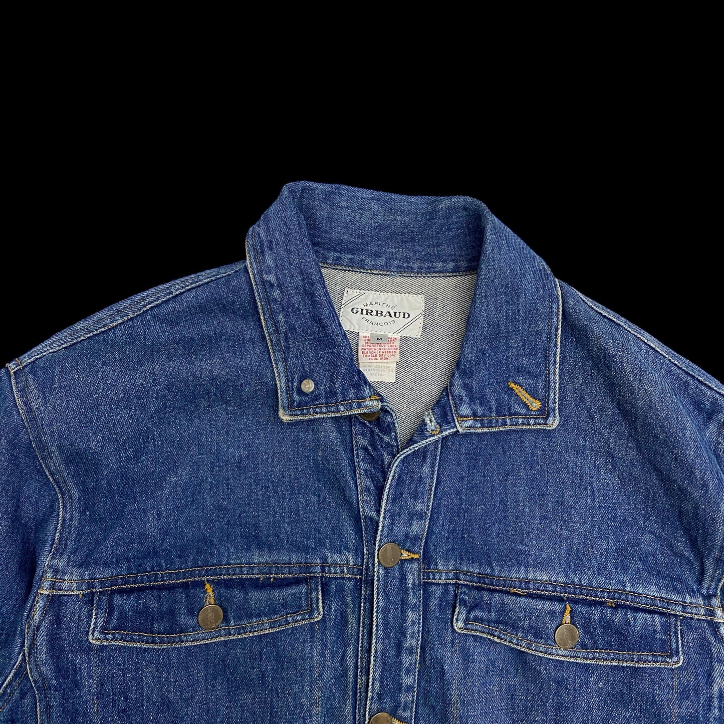 Marithé François Girbaud Vintage Denim Jacket (Size M Womens)