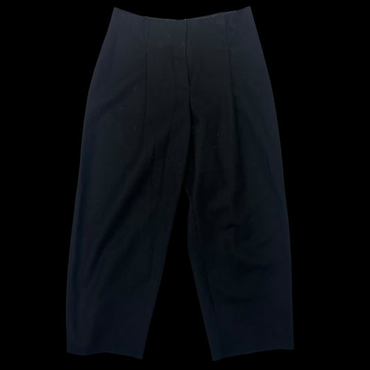 AW15 Acne Studios Murol Raw Front-Pleated Wool Pants Black (fits 29”)