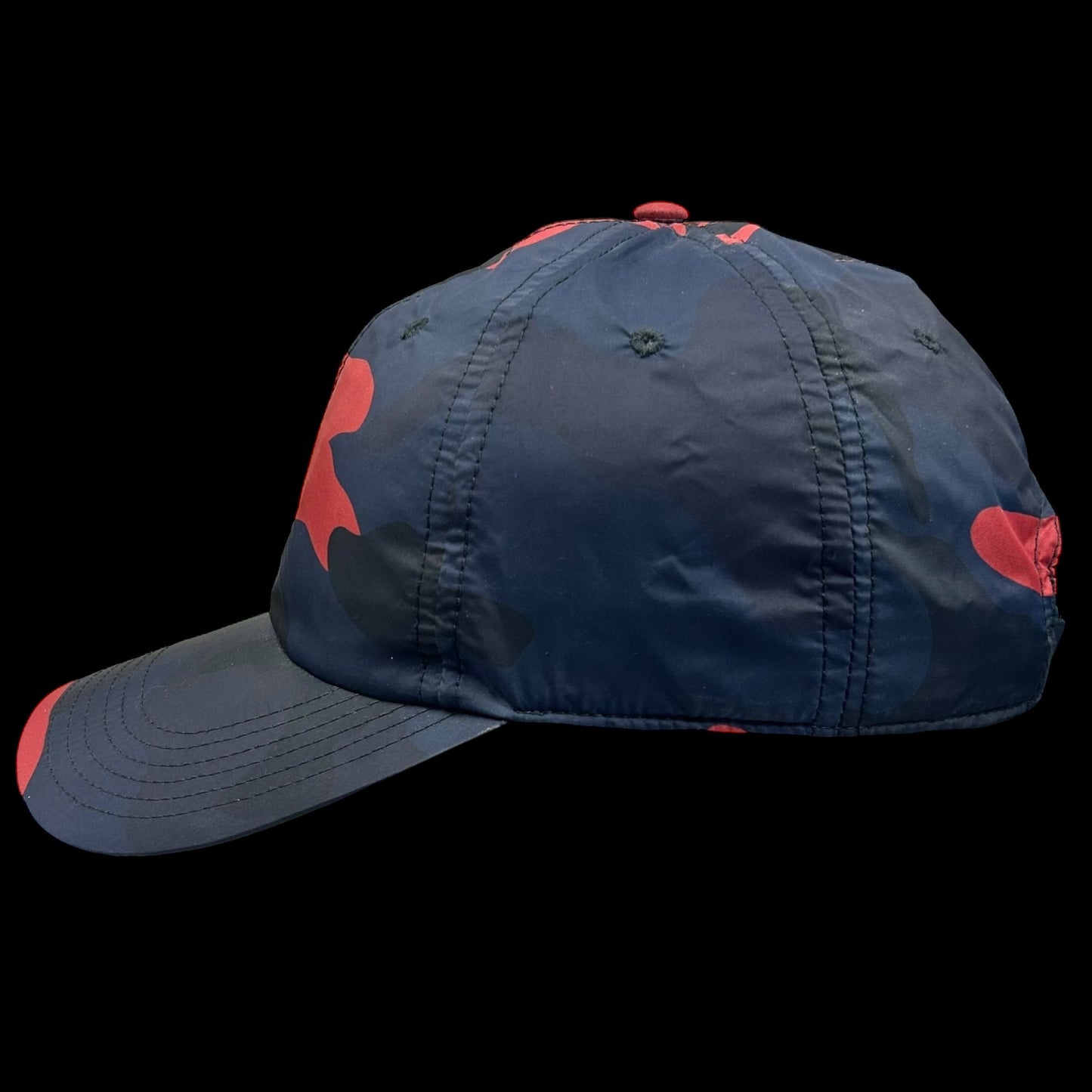 Valentino Garavani Camouflage-Print Shell Baseball Cap