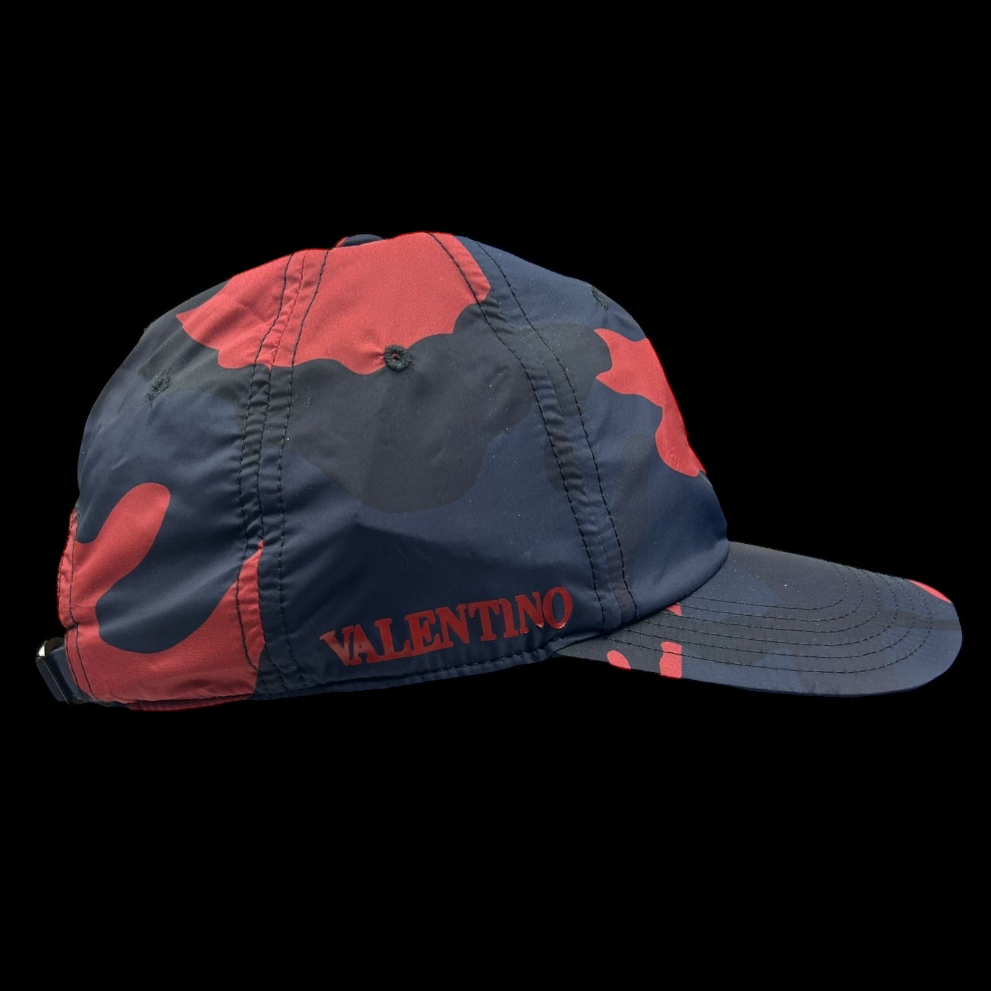 Valentino Garavani Camouflage-Print Shell Baseball Cap