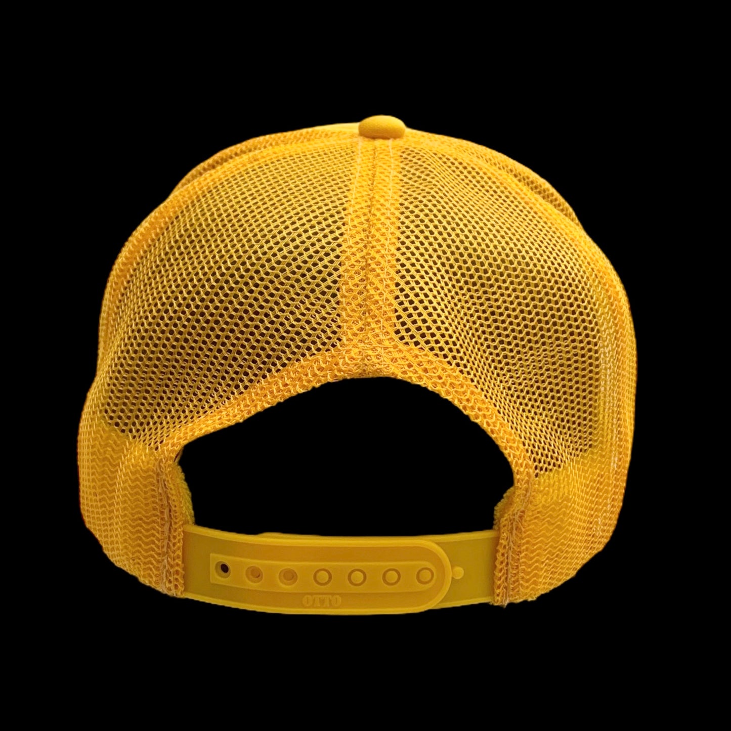 Kapital ‘Free Wheelin’ Trucker Cap Yellow/Burgundy