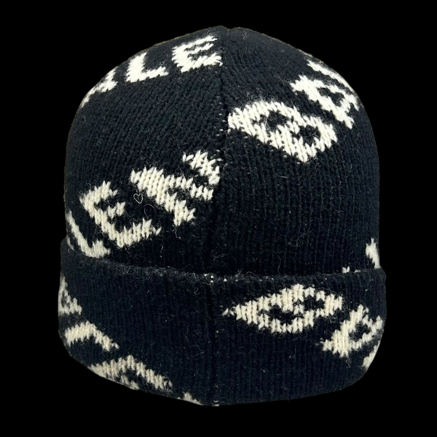 Balenciaga All-Over Logo Beanie