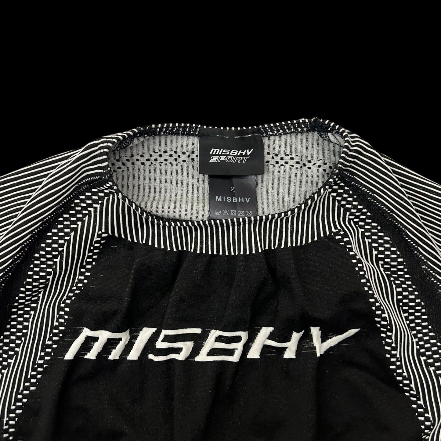 MISBHV Sport Active Classic Top Black/White (Size M Womens)