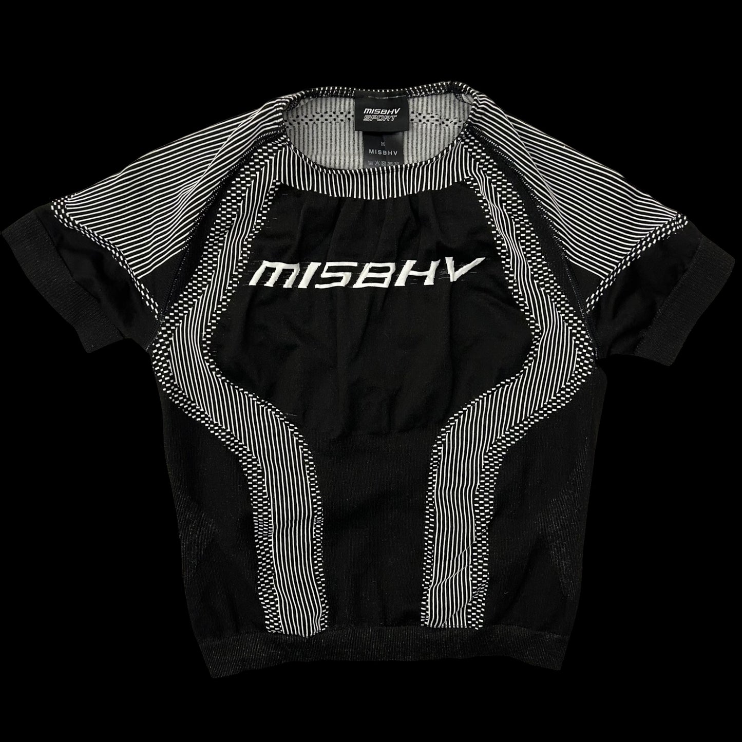 MISBHV Sport Active Classic Top Black/White (Size M Womens)