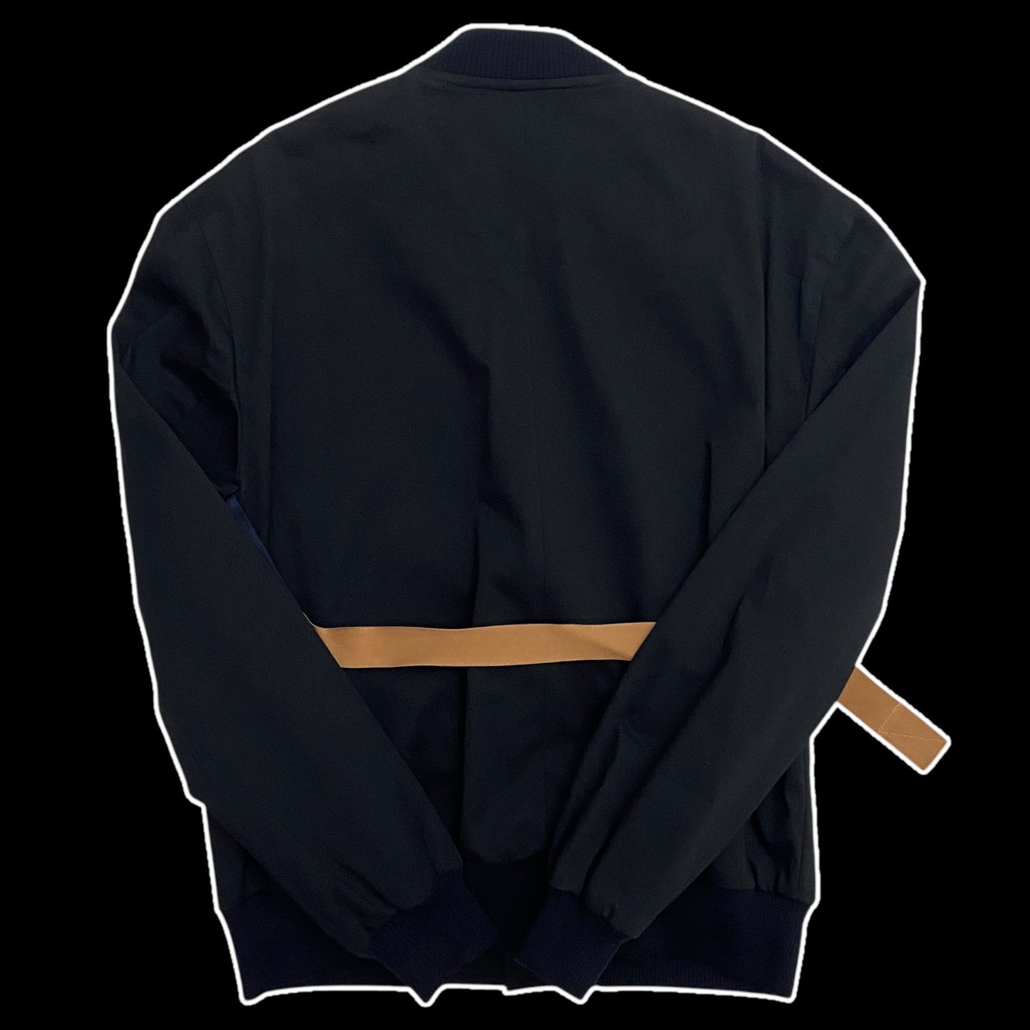 Dries Van Noten SS15 Harness Embroidered Bomber Jacket Navy (Fits M)