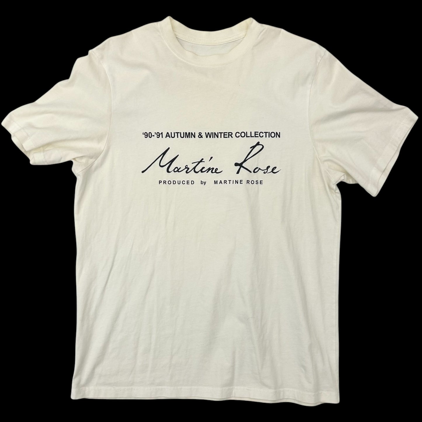 Martine Rose Classic Logo T-Shirt (Fits S-M)