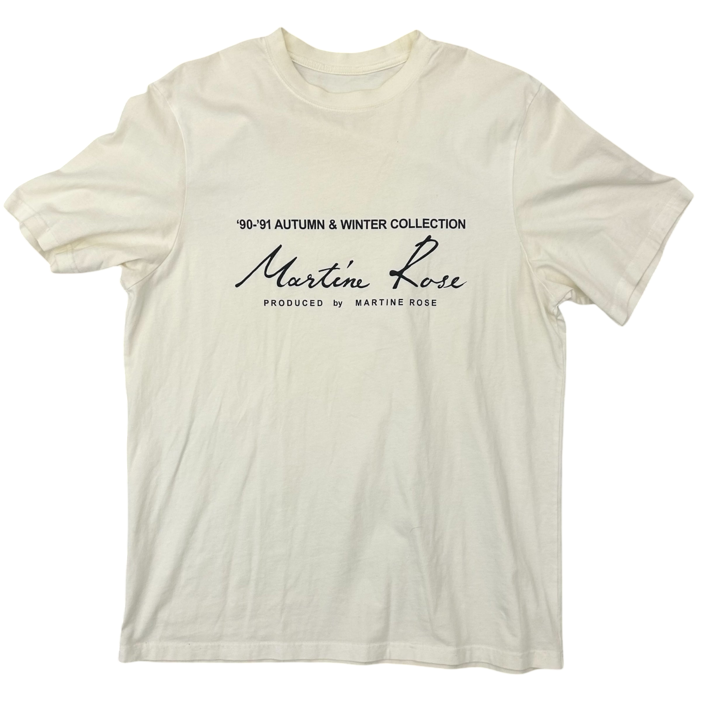 Martine Rose Classic Logo T-Shirt (Fits S-M)