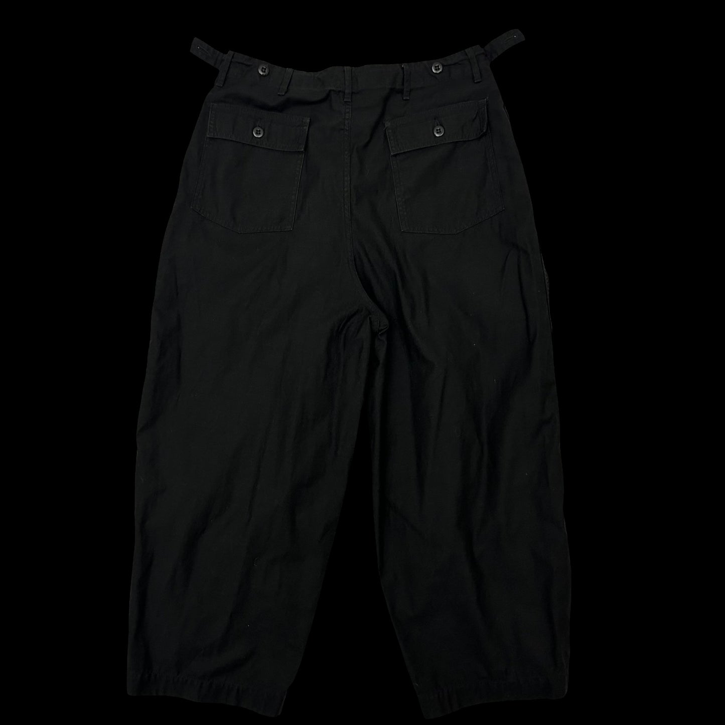 Needles H.D. Fatigue Pants Black (Size M)