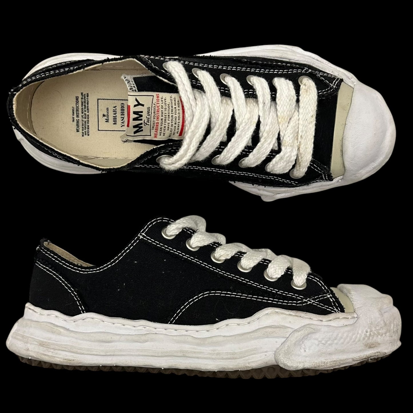 Maison Mihara Yasuhiro Hank OG Canvas Black (US10)