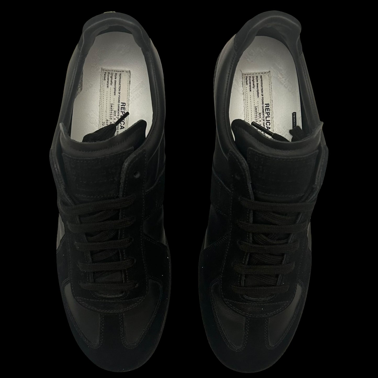 Maison Margiela GAT Replica Trainers Black (US11 / EU44)