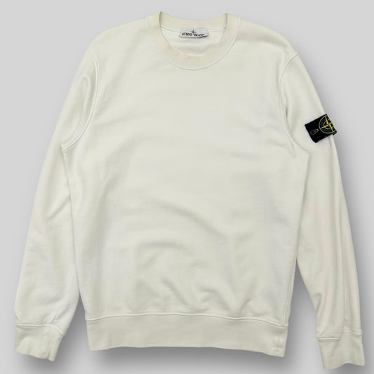 Stone Island Crewneck Sweater White (Fits M/L)