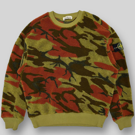 Stone Island Heritage Camo Fleece Sweater (Fits L/XL)