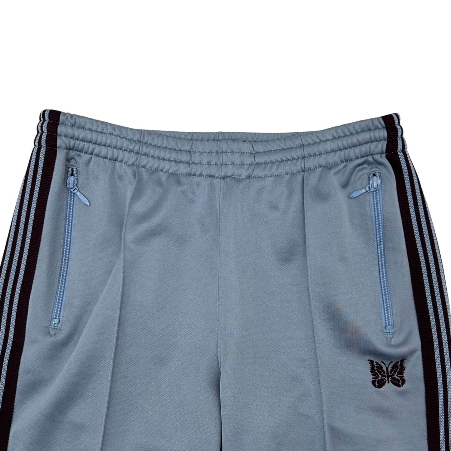 Needles Poly Smooth Track Pants Baby Blue/Purple (Size M)