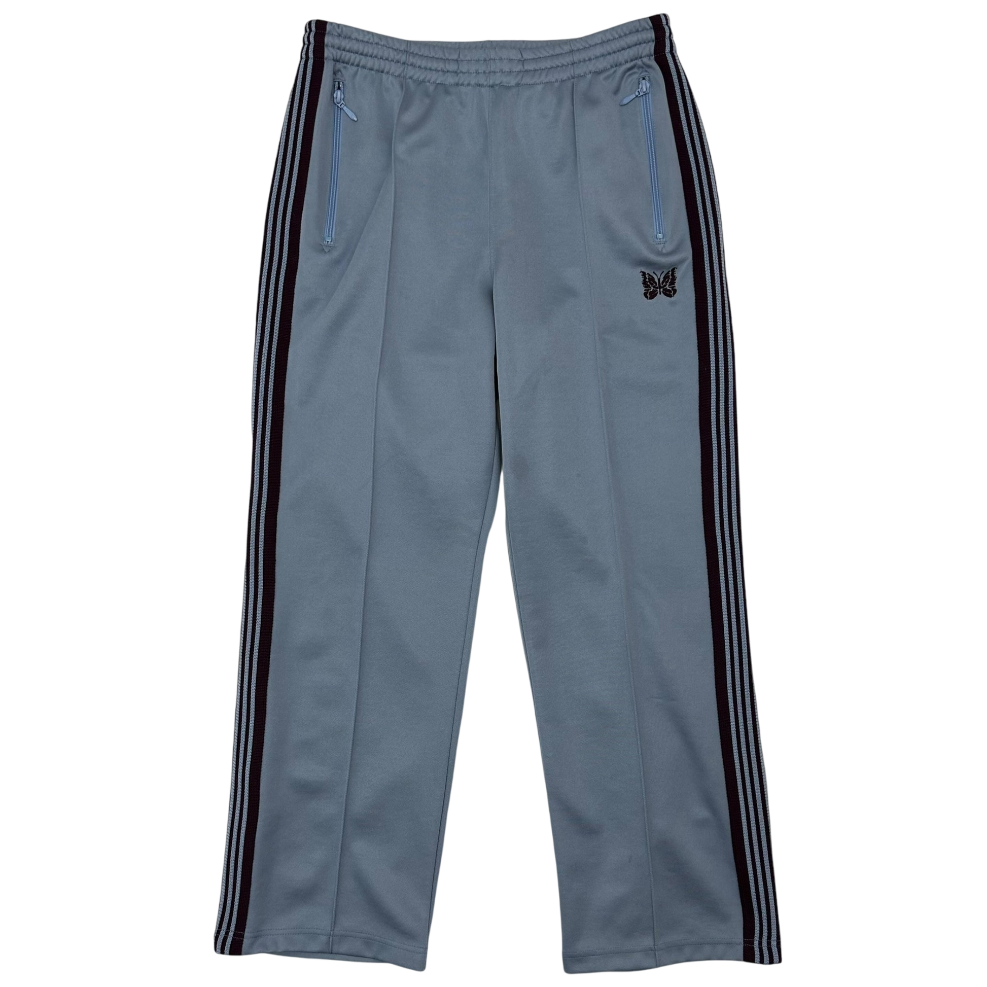 Needles Poly Smooth Track Pants Baby Blue/Purple (Size M)