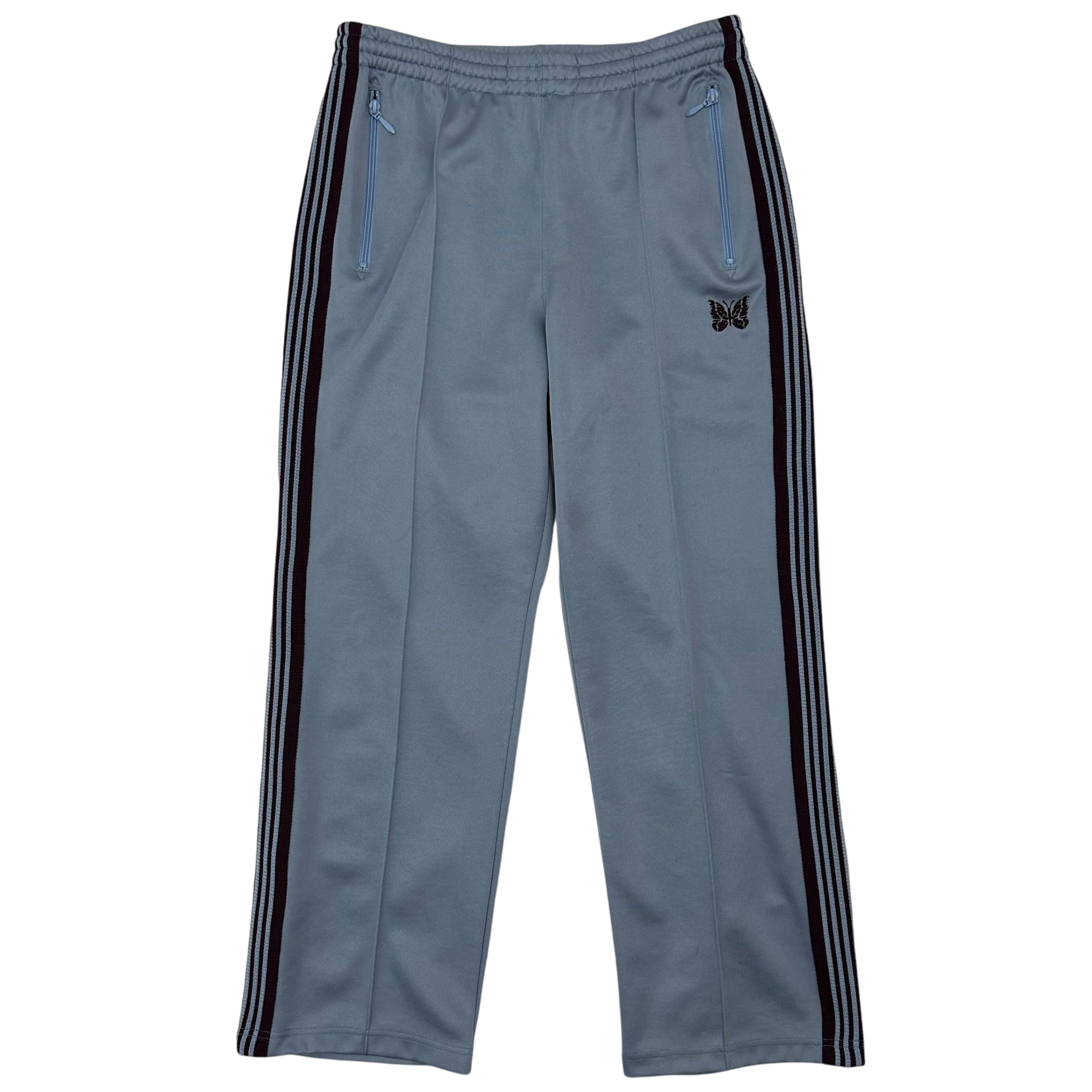 Needles Poly Smooth Track Pants Baby Blue/Purple (Size M)
