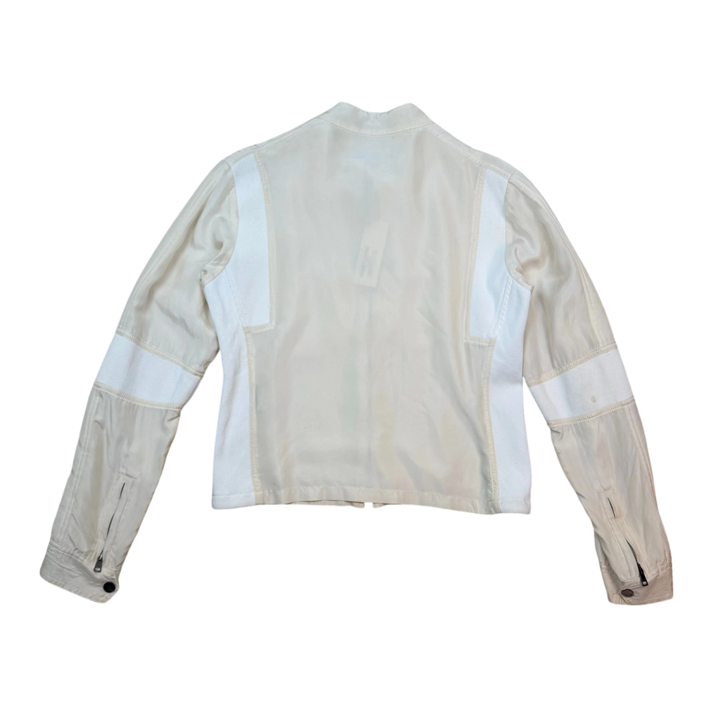 Gucci 90s Silk Jacket Ivory (Size 46/S Mens)