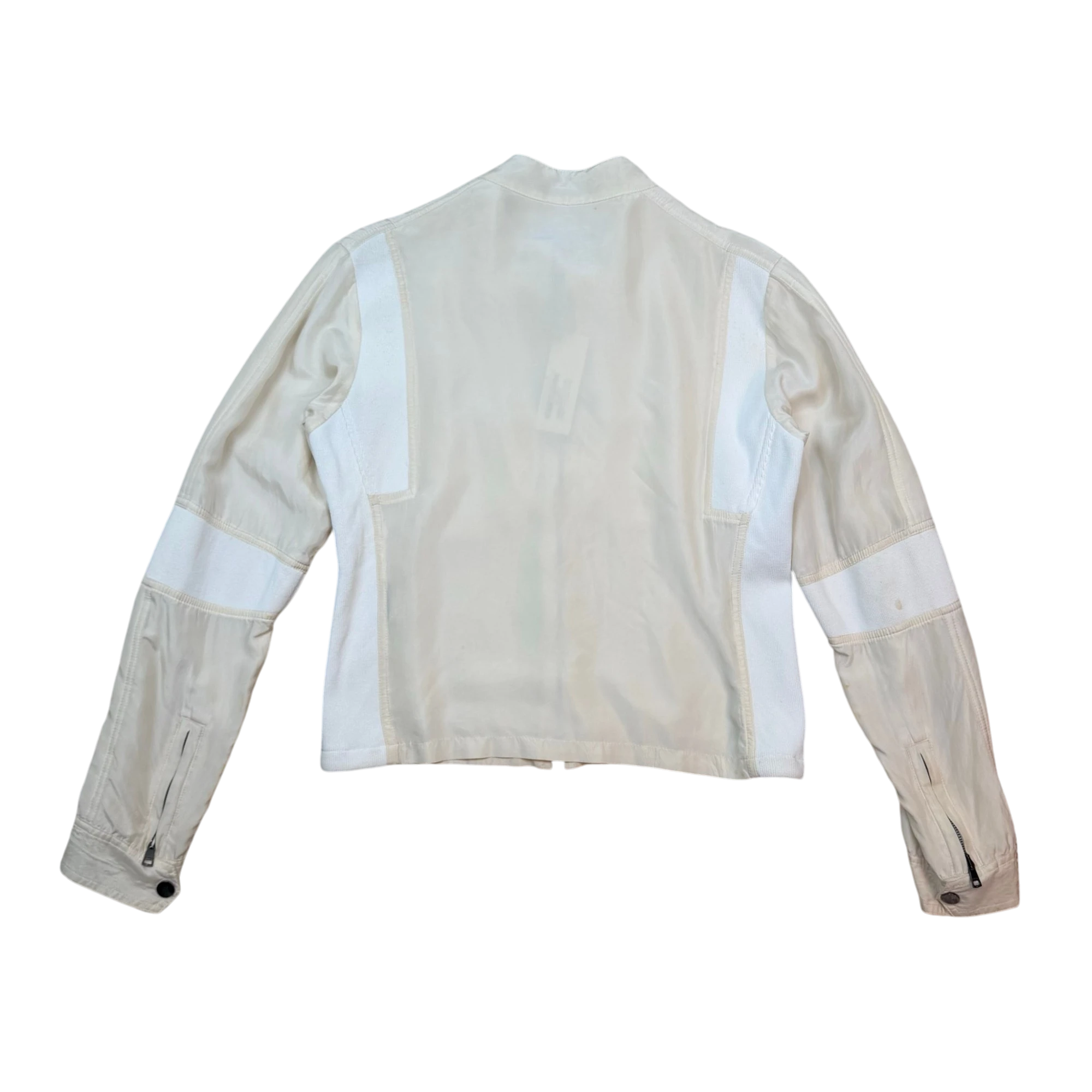 Gucci 90s Silk Jacket Ivory (Size 46/S Mens)