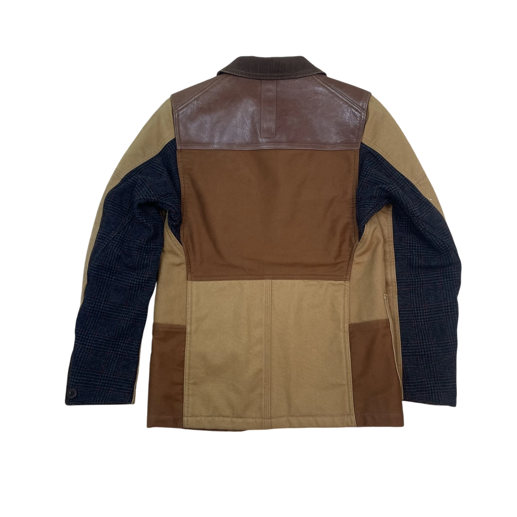 Carhartt x Junya Watanabe Patchwork Lined Chore Jacket Beige/Brown (Size XS)