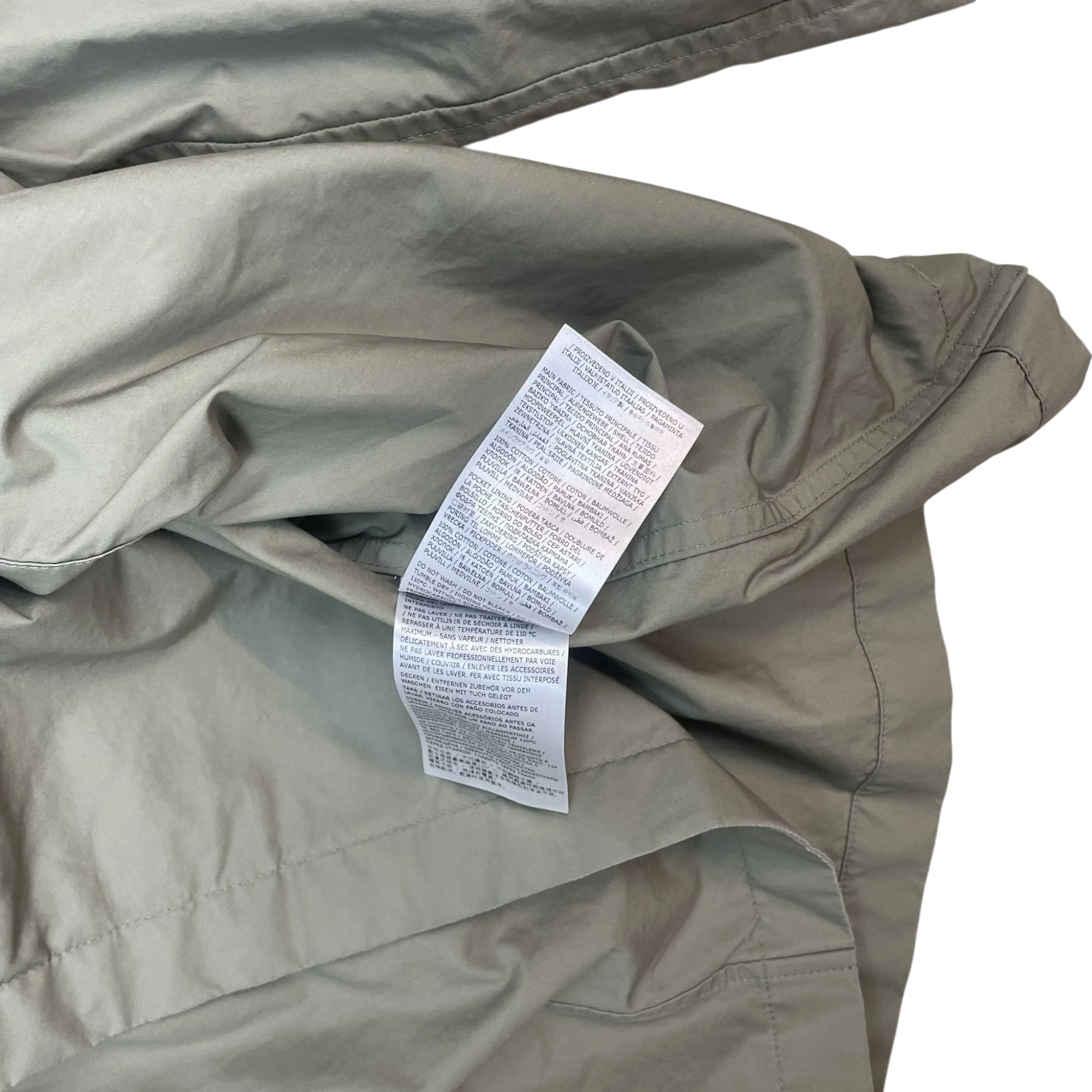 Jil Sander Logo-Print Jacket Green (Size 50/L)