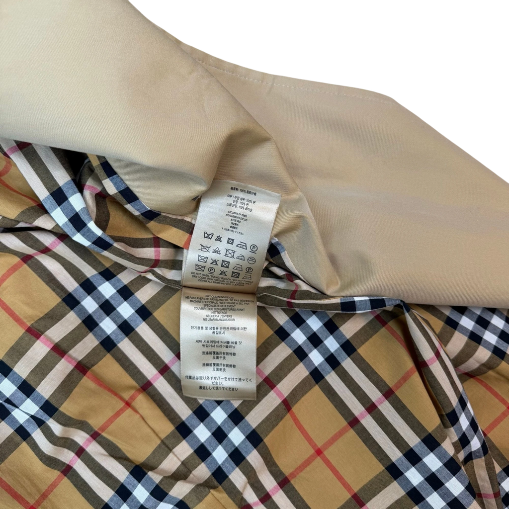 Burberry Prorsum Reissued Waxed Garbadine Oversized Car Coat (Fits M-L)