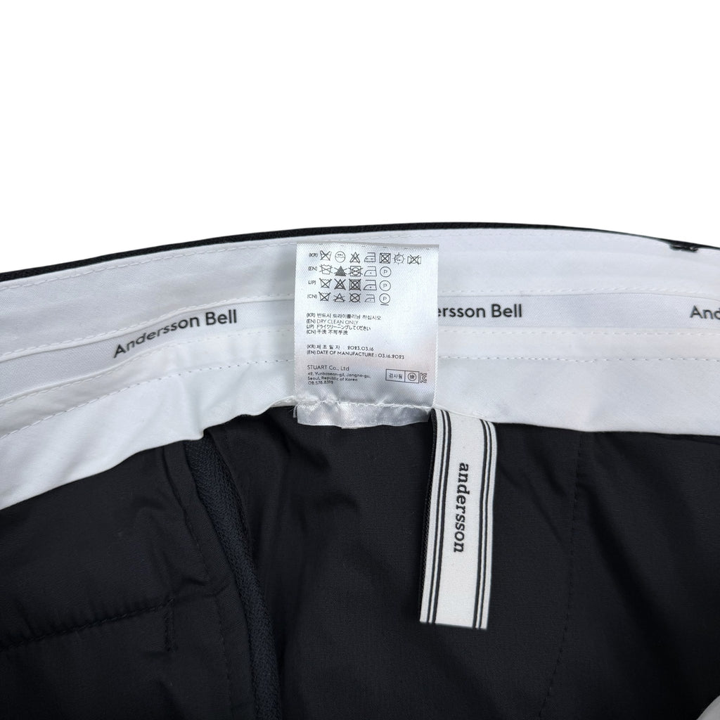 Andersson Bell Camtton Wool Trousers Black (Size 48/M)