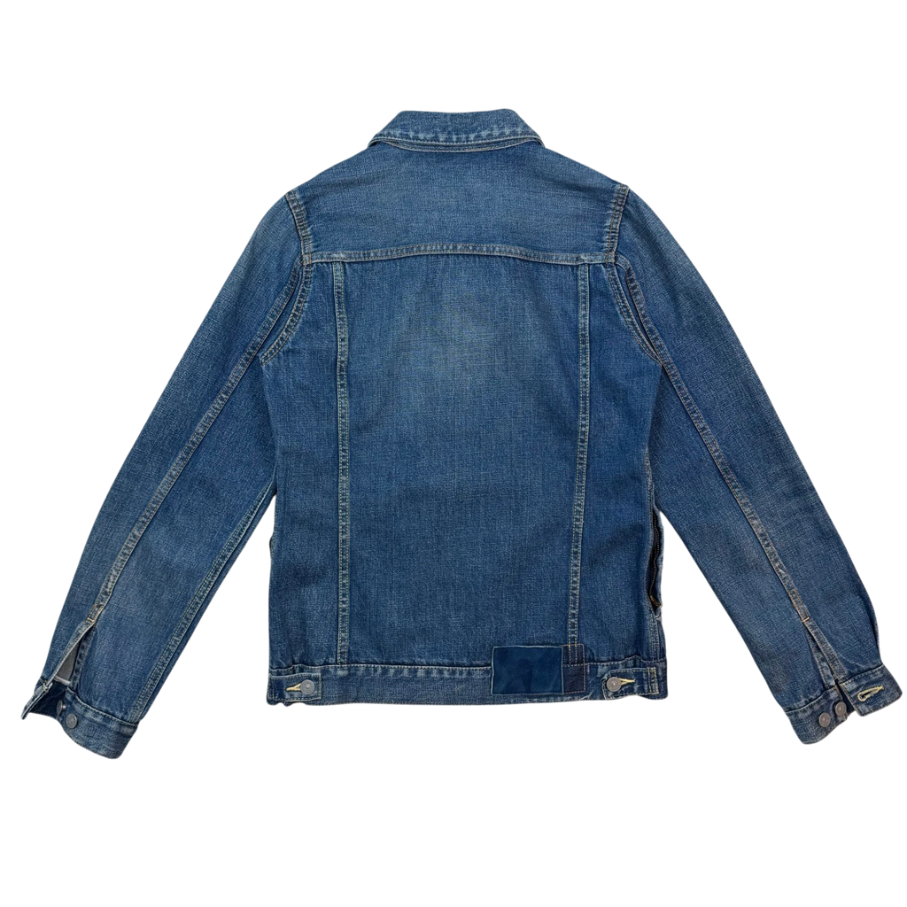 Visvim SS16 Selvedge Denim Jacket Washed Blue (Size 1/S)