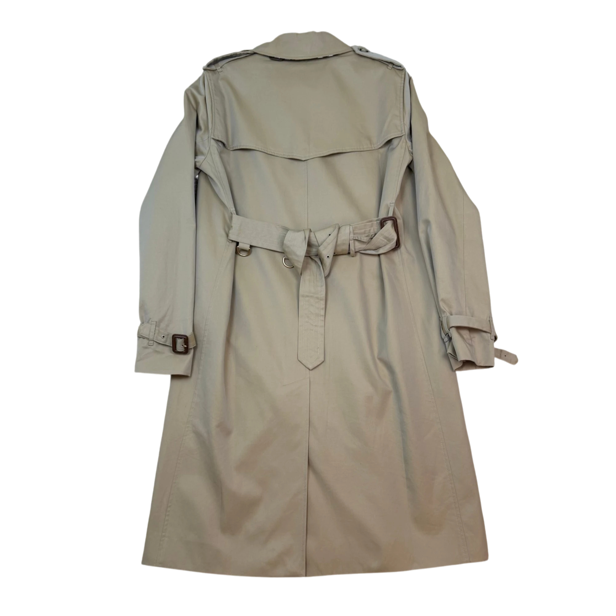Burberry Prorsum Reissued Waxed Garbadine Oversized Car Coat (Fits M-L)