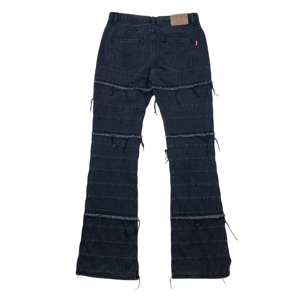 Hysteric Glamour 90s ‘Kinky’ Hagi Denim Pants Washed Black (Size S)