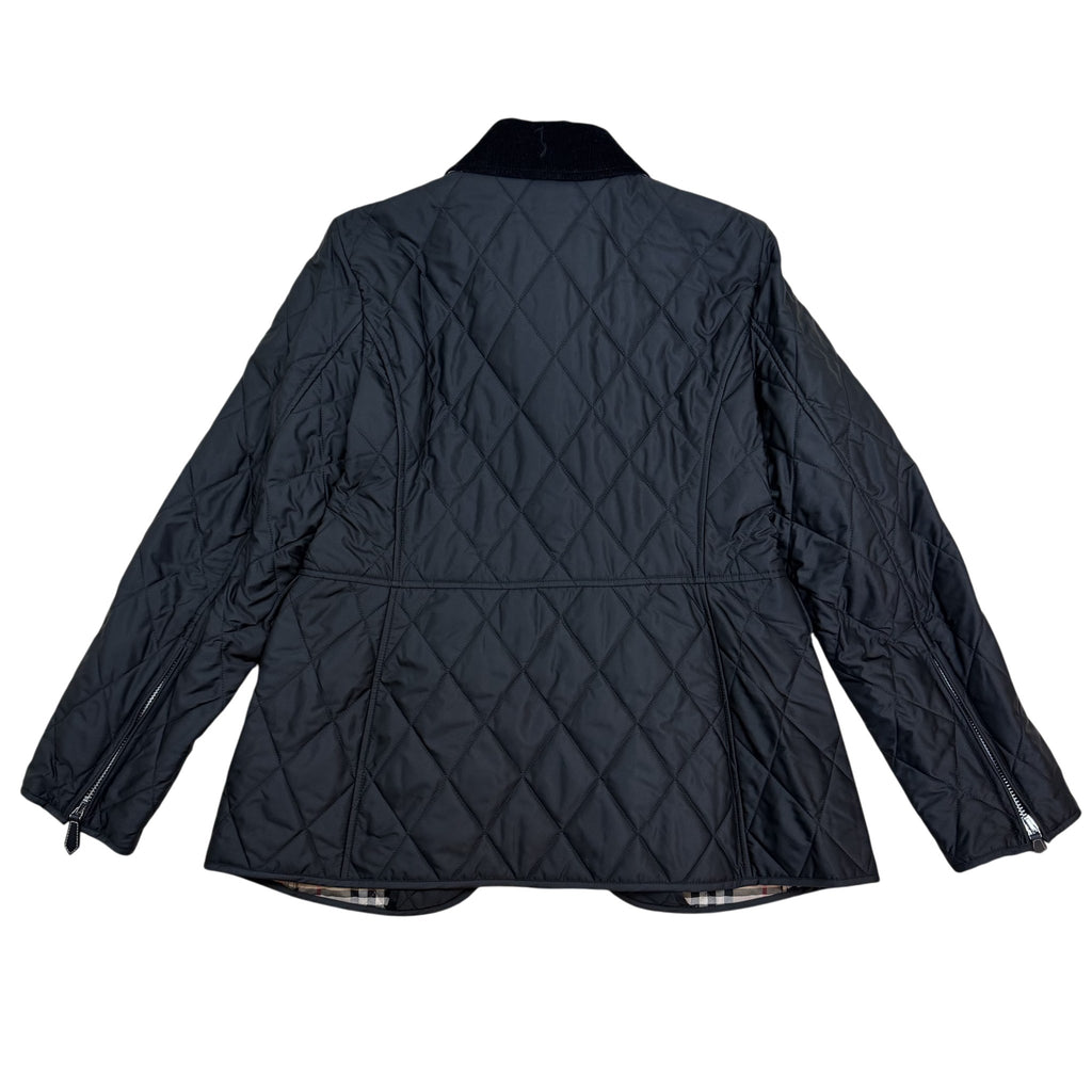 Burberry TB Logo Quilted Ongar Jacket Black (Size XL Womens)