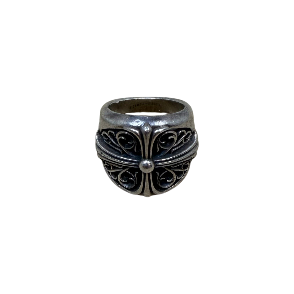 Chrome Hearts Oval Cross Ring (Size US7)