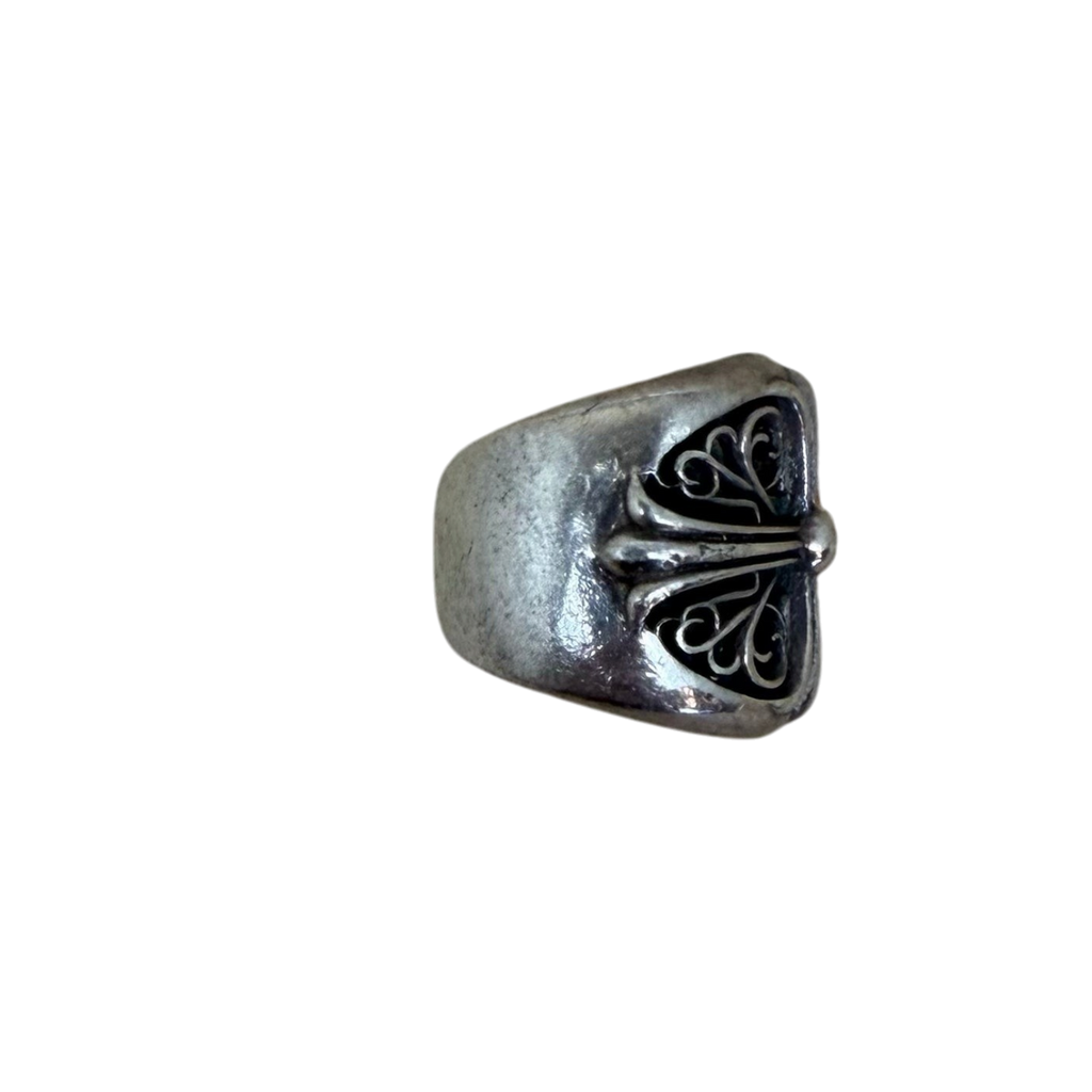 Chrome Hearts Oval Cross Ring (Size US7)