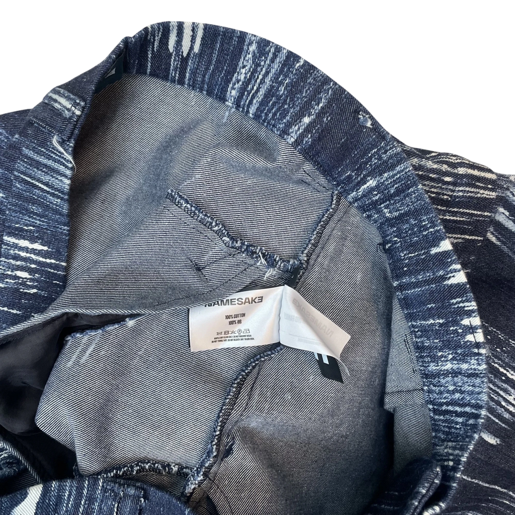 Namesake SS22 Felix Cargo Pants Patterned Blue (Size L)