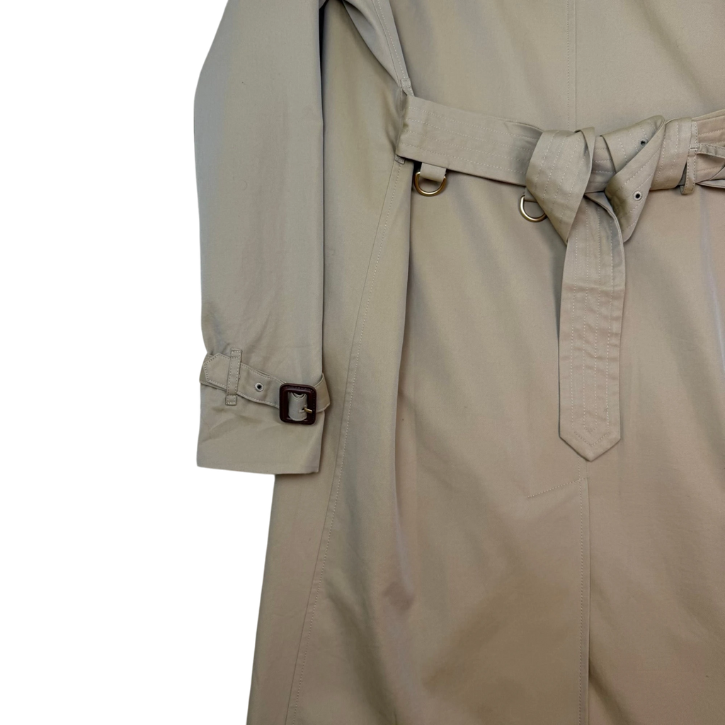 Burberry Prorsum Reissued Waxed Garbadine Oversized Car Coat (Fits M-L)