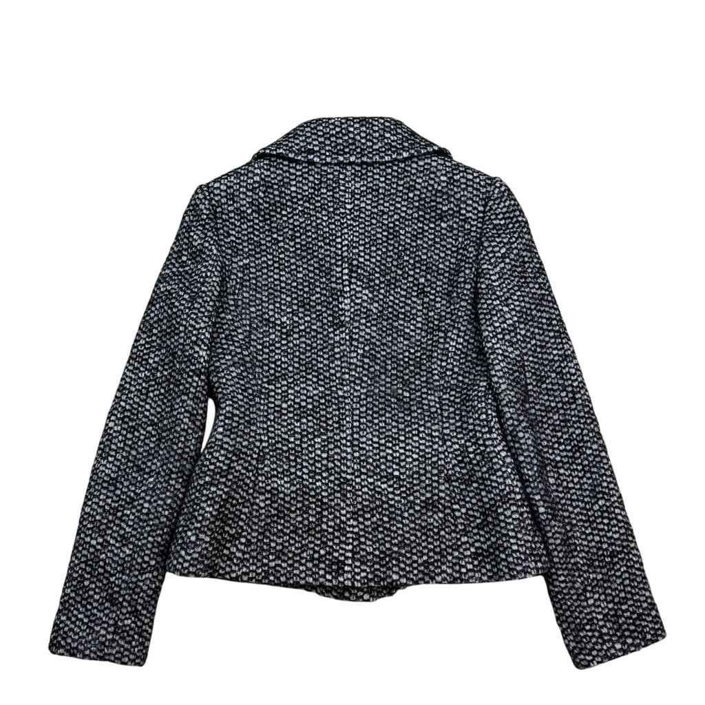 Dolce & Gabbana Herringbone Jacket Black & White (Size 44)