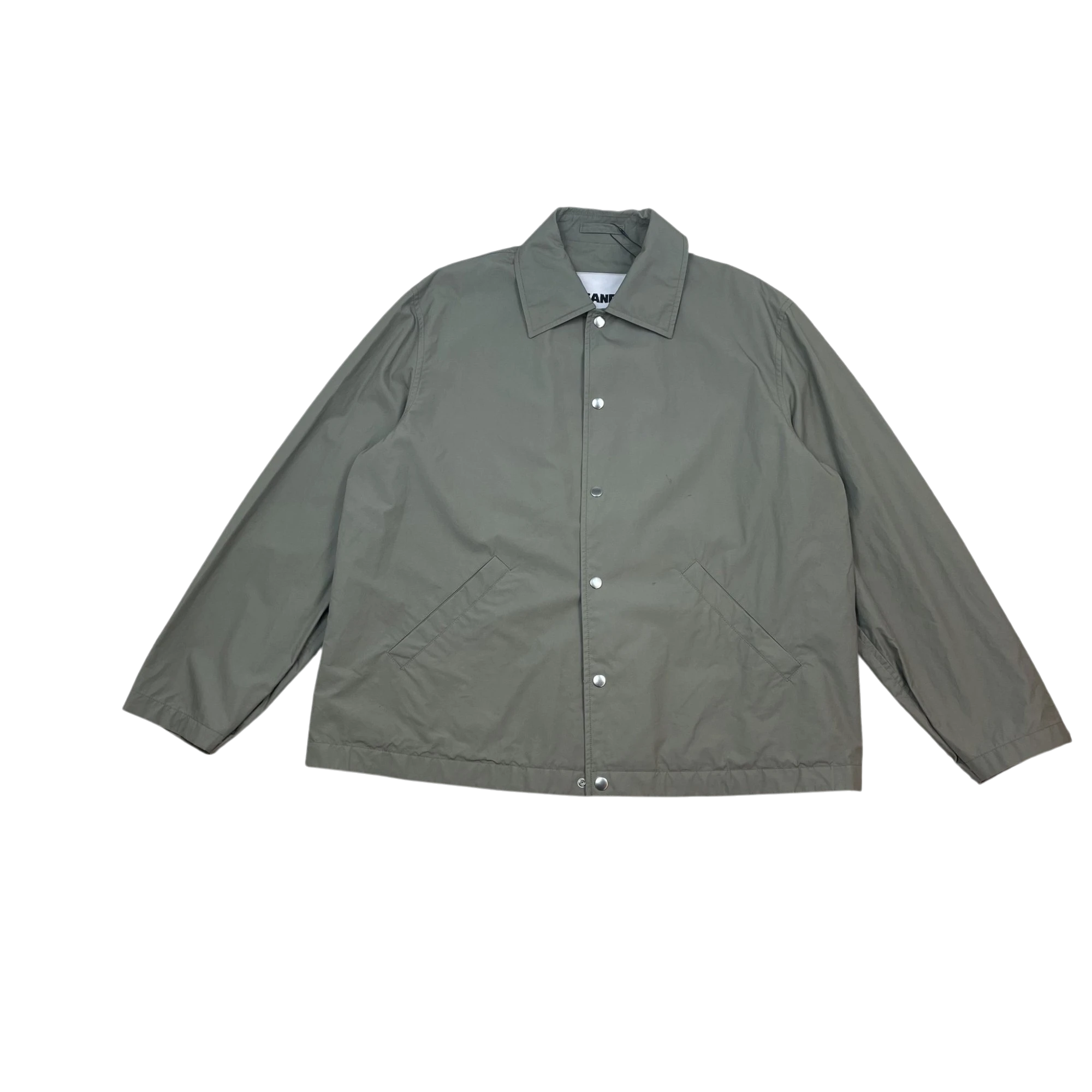 Jil Sander Logo-Print Jacket Green (Size 50/L)