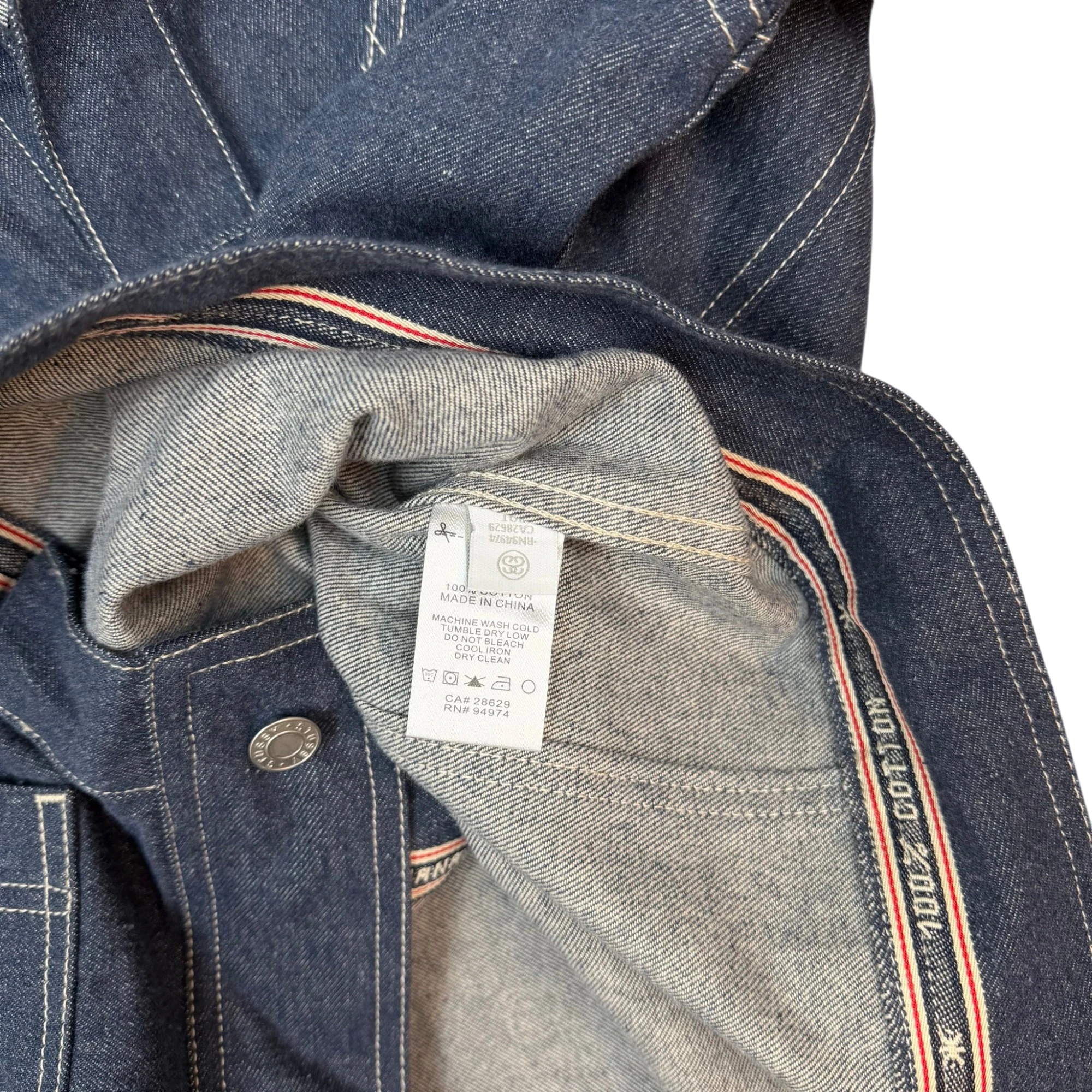 Stussy x Loro Piana x 1017 ALYX 9SM Denim Work Jacket (Fits XS-S)