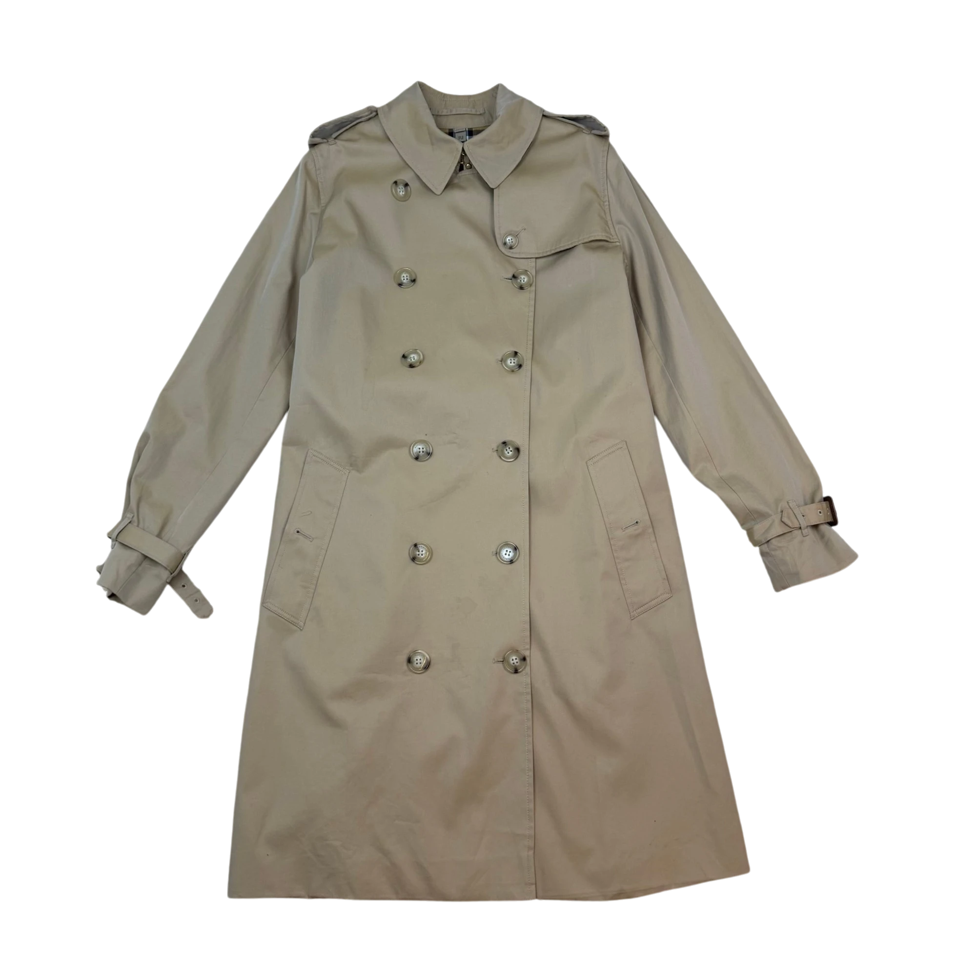 Burberry Prorsum Reissued Waxed Garbadine Oversized Car Coat (Fits M-L)