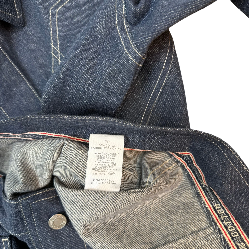 Stussy x Loro Piana x 1017 ALYX 9SM Denim Work Jacket (Fits XS-S)