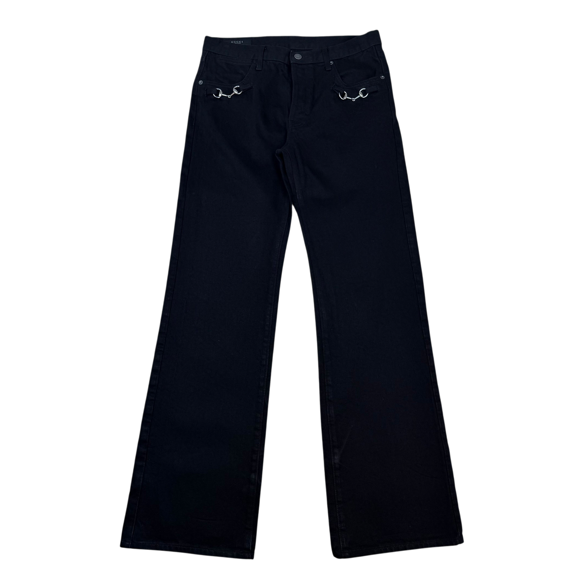 Gucci AW25 Horsebit Jeans Black (Size 34”)