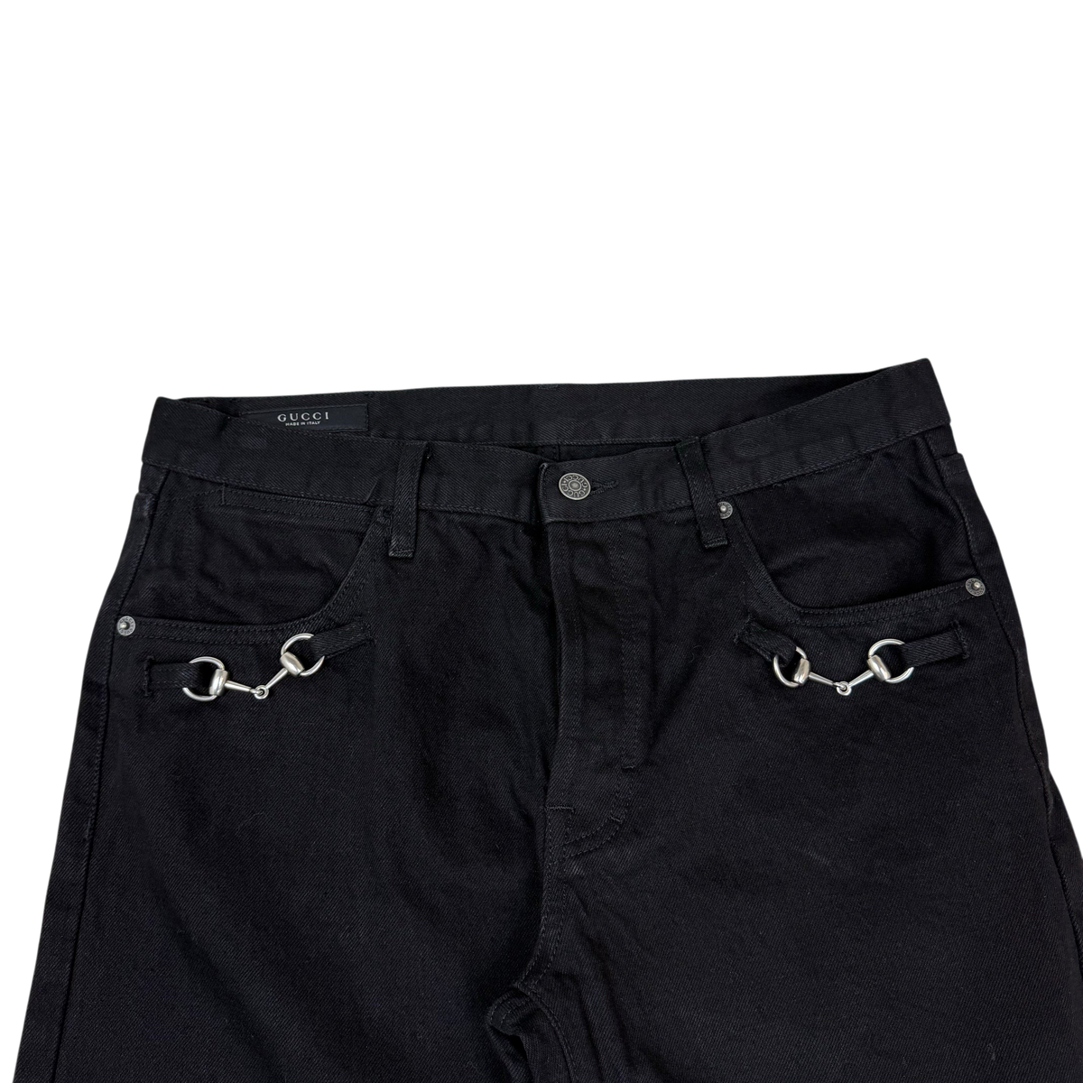 Gucci AW25 Horsebit Jeans Black (Size 34”)
