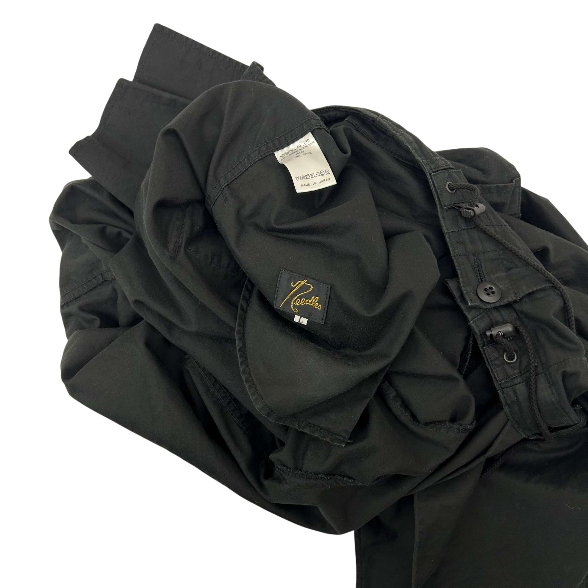 Needles BDU H.D. Cargo Pants Black (Size L)