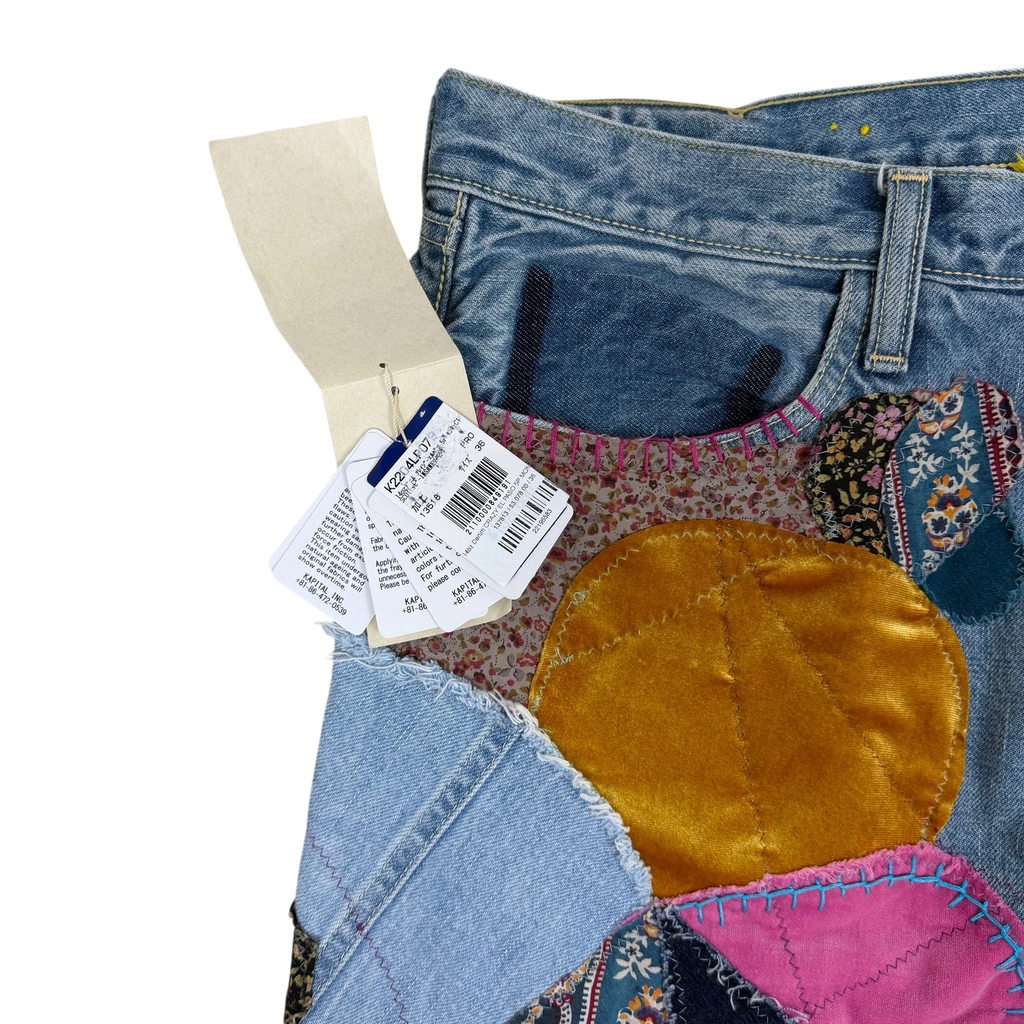 Kapital 14oz Denim Crazy El Paso 5P Monkey Cisco Jeans (Hippie Insane) (Size 36)