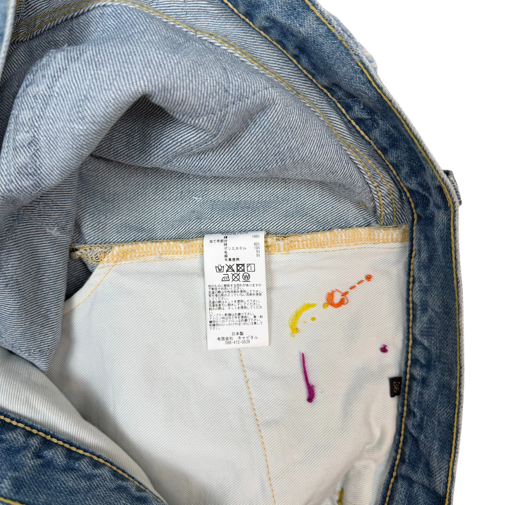 Kapital 14oz Denim Crazy El Paso 5P Monkey Cisco Jeans (Hippie Insane) (Size 36)